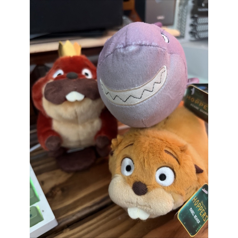 NEW! DISNEY PIXAR JUST PLAY | HOPPERS Plush! King George Mabel Diane